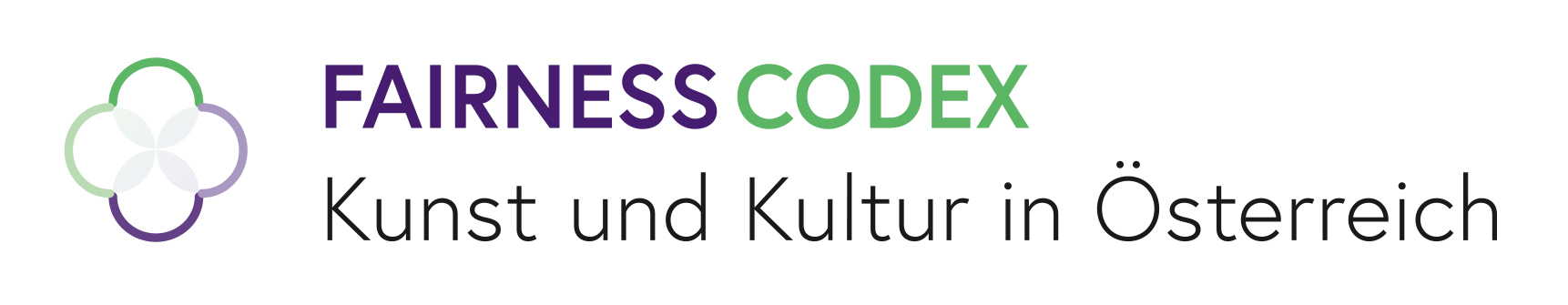 Logo Fairness Codex Kunst und Kultur in Österreich