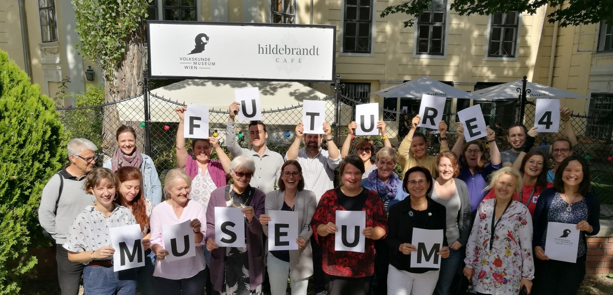 : Wir fordern "Future for Museum" © Volkskundemuseum Wien