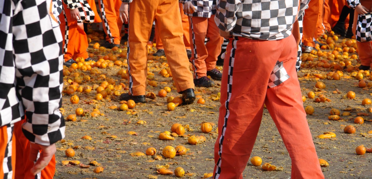 : Orangenkrieg © Rina Grinn