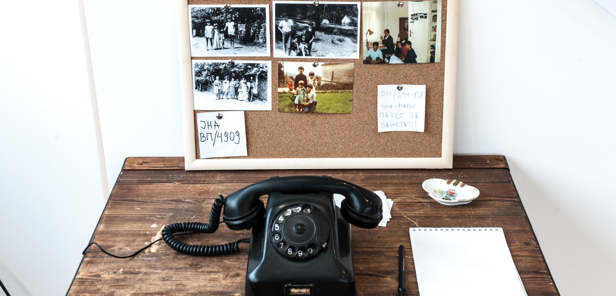 : Jelena Marković / Serbia. I called home, 2017, audio installation. Foto © Nikola Radić Lucati
