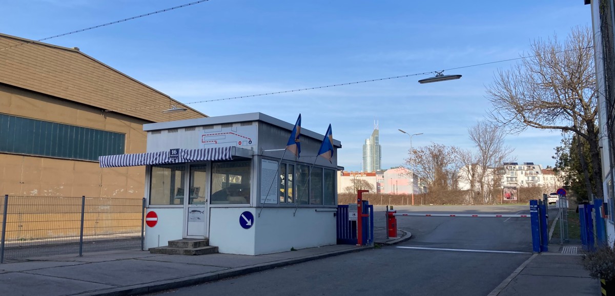 : Eingangskiosk zum Nordwestbahnhof, Foto © Volkskundemuseum Wien