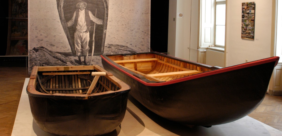 : Traditionelle Currachs © Volkskundemuseum Wien