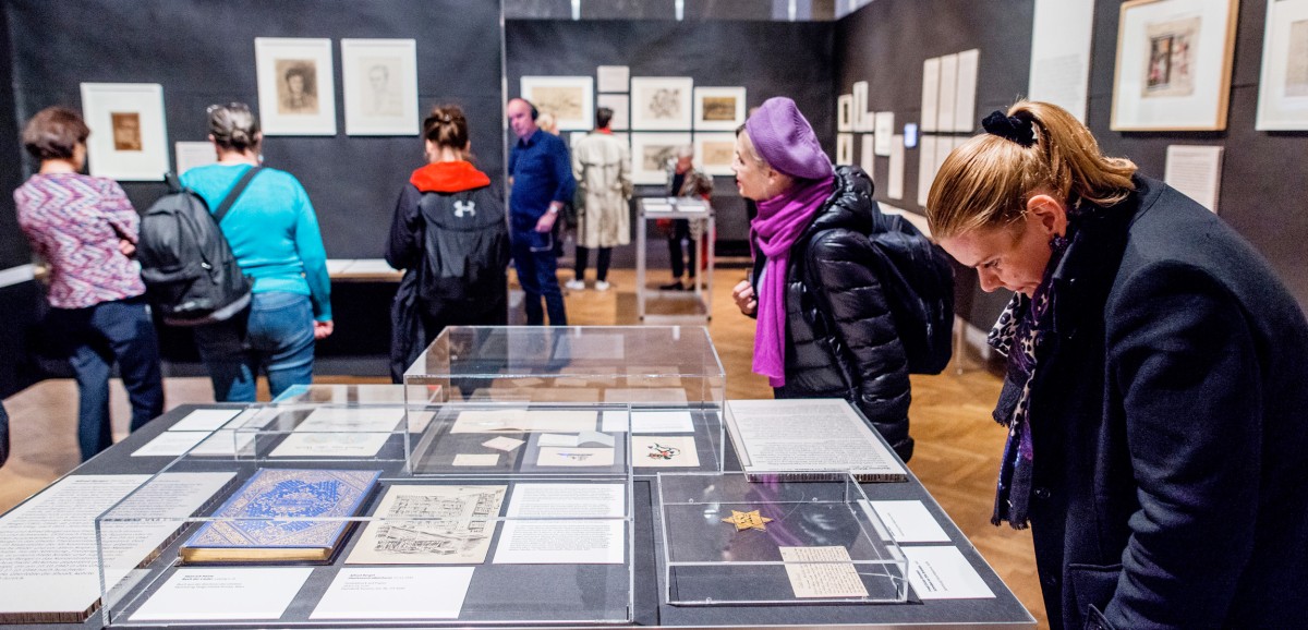 : Ausstellung Kunst und Widerstand im Ghetto Theresienstadt. Foto: kollektiv fischka / kramar © Volkskundemuseum Wien