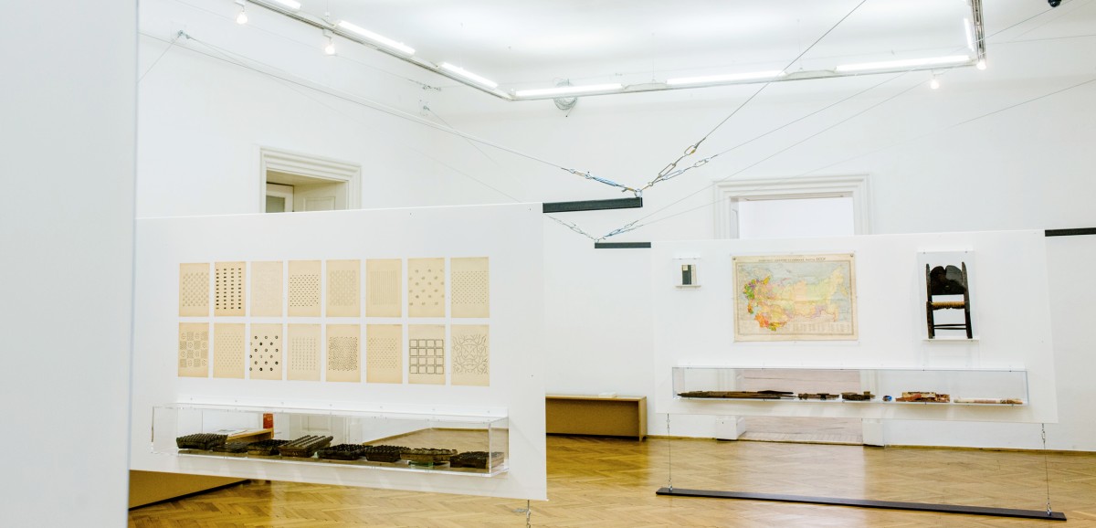 : Ausstellung heimat : machen im Volkskundemuseum Wien. Architektur: Gabu Heindl. Foto: kollektiv fischka / kramar © Volkskundemuseum Wien