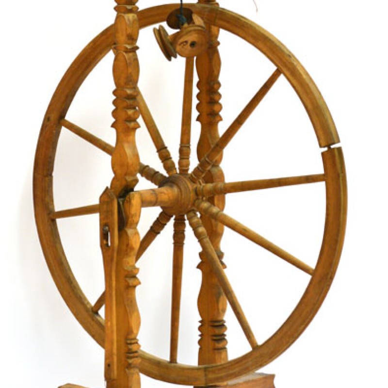 Spinnrad, ÖMV29580 © Volkskundemuseum Wien