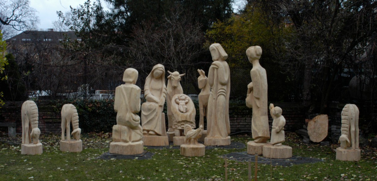 : Krippenskulpturen von Meinrad Mayrhofer © Volkskundemuseum Wien