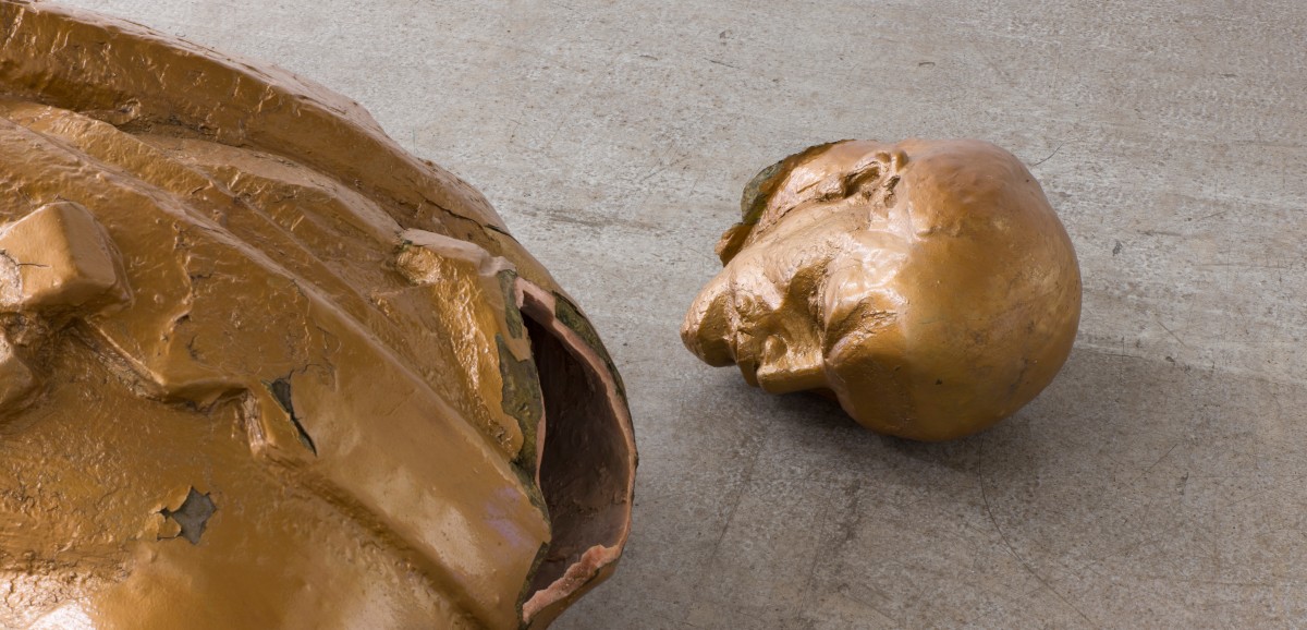 : Anna Jermolaewa, Leninopad, 2016. Detail, Kerstin Engholm Galerie. Foto: Stefan Lux
