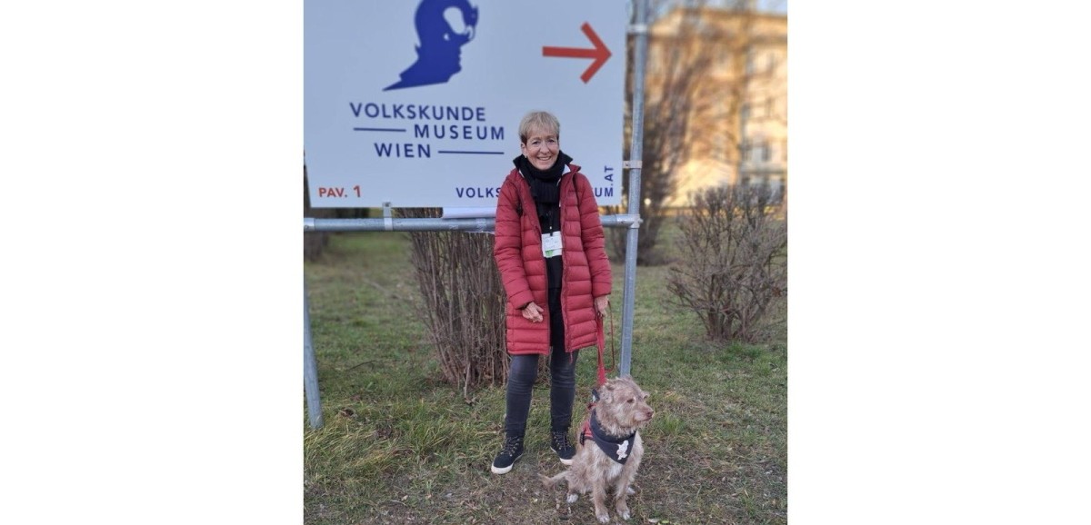 : Hund Justin am OWA. Foto: Dagmar Czak