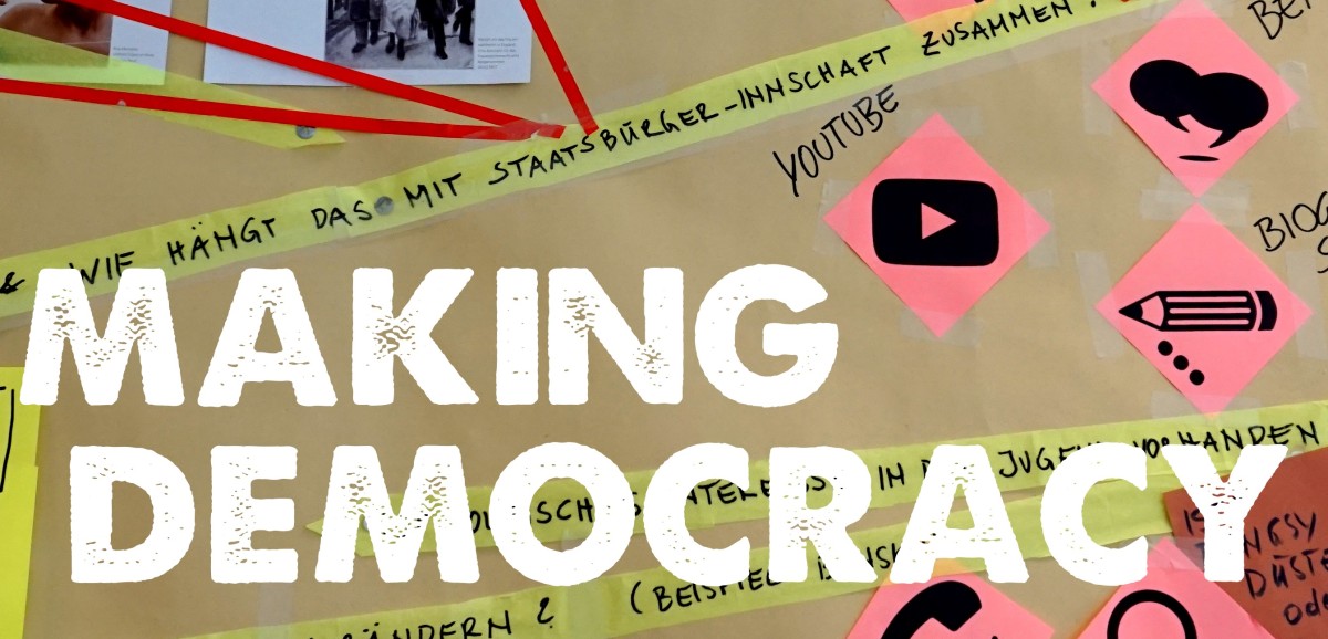 : Projekt "Making Democracy" des Instituts für Politikwissenschaft der Universität Wien in Kooperation mit Büro trafo.K, diverCITYLAB und WMS/BG/ORG Anton-Krieger-Gasse