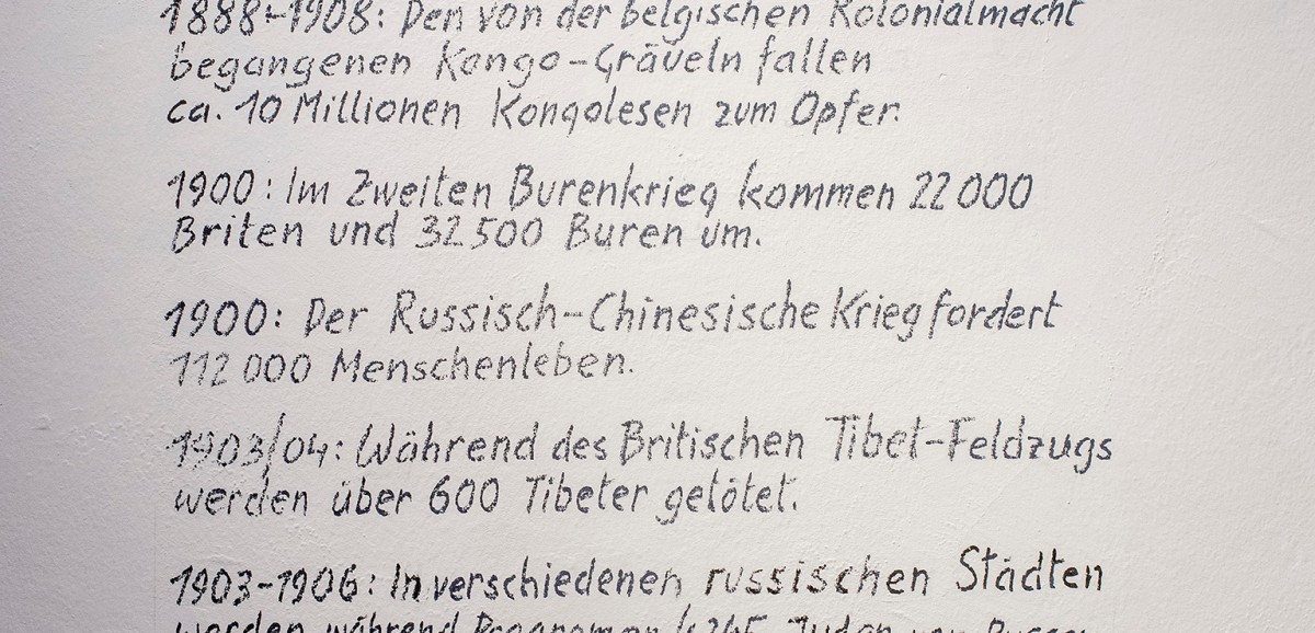 : Die letzten Europäer. Jüdische Perspektiven auf die Krisen einer Idee. Ausstellungsansicht im Volkskundemuseum Wien. Foto: kollektiv fischka / kramar
