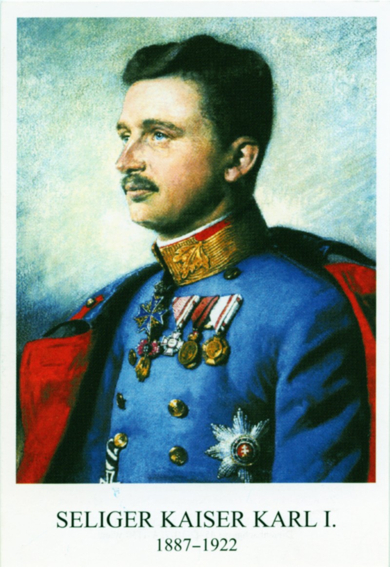 : Seliger Kaiser Karl I.
Gebetszettel, Produzent unbekannt
ohne Ort, 21. Jh.
© / Foto: ÖMV