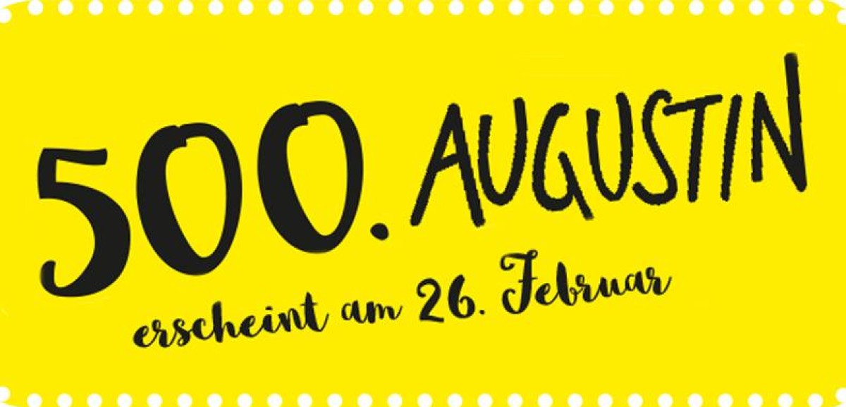 : Die Sache mit dem Wohnen. Diskussion und Feier zur 500. Ausgabe Augustin © Augustin
