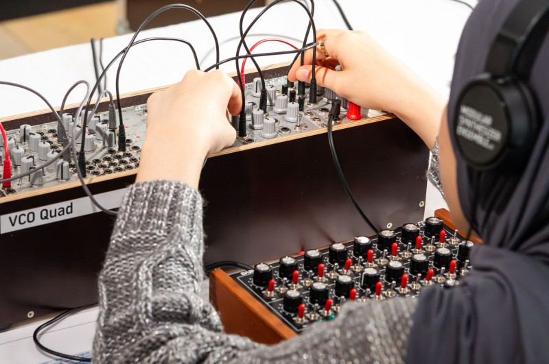 : Musik aus Strom im Volkskundemuseum Wien 2024. Foto: © eSeL.at - Christian Tietge