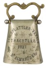 Schelle eines Wiener Schuhplattler-Vereines