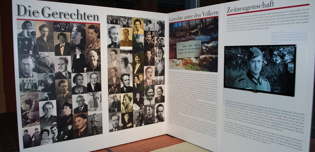 : Die Gerechten - Courage ist eine Frage der Entscheidung. Eine Ausstellung der Österreichischen Freunde von Yad Vashem