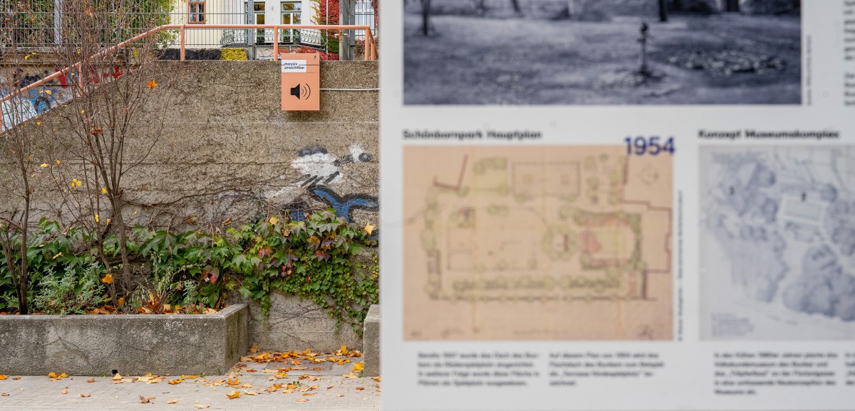 : "massiv unsichtbar" - Forschungs- und Erinnerungsprojekt zum Luftschutzbunker Schönbornpark. Foto: Kollektiv Fischka / Kramar