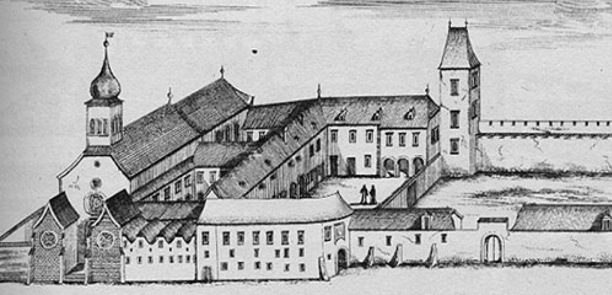 : Wiener Neustadt, Neukloster, Stich Vischer, 1672 © IMAREAL