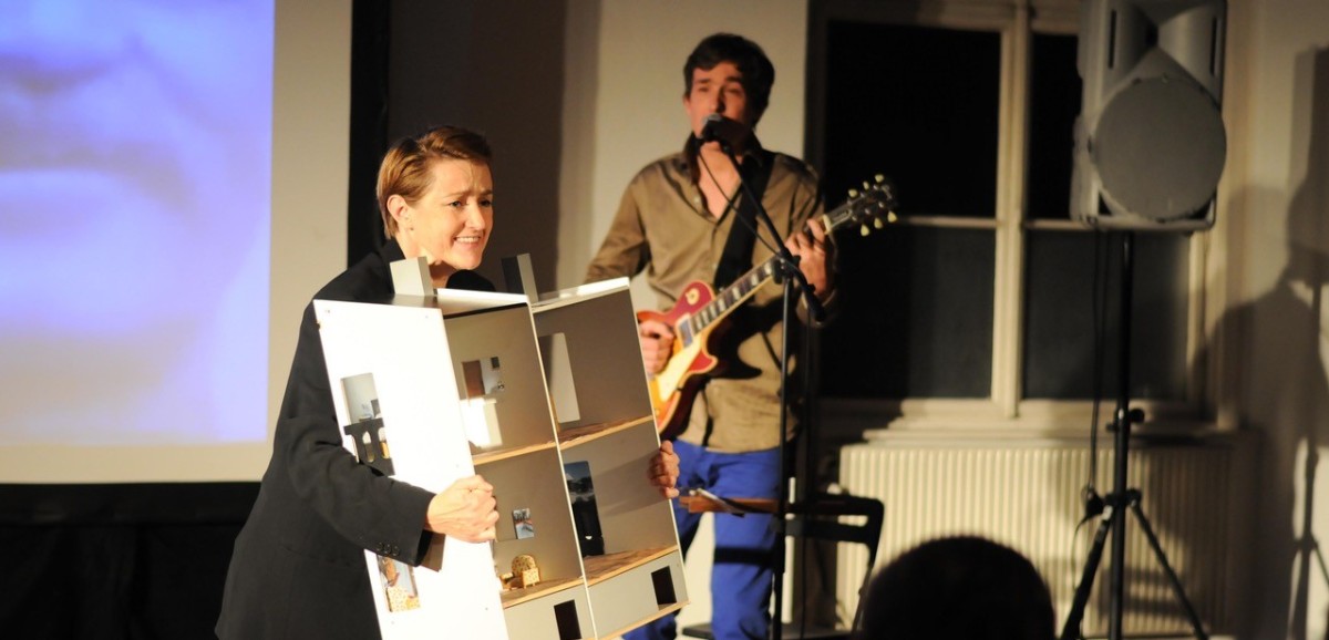 : Performance "Die andere Hälfte des Himmels. Harham im Pinzgau - Eine Heimat" im Volkskundemuseum © Lily Zrost