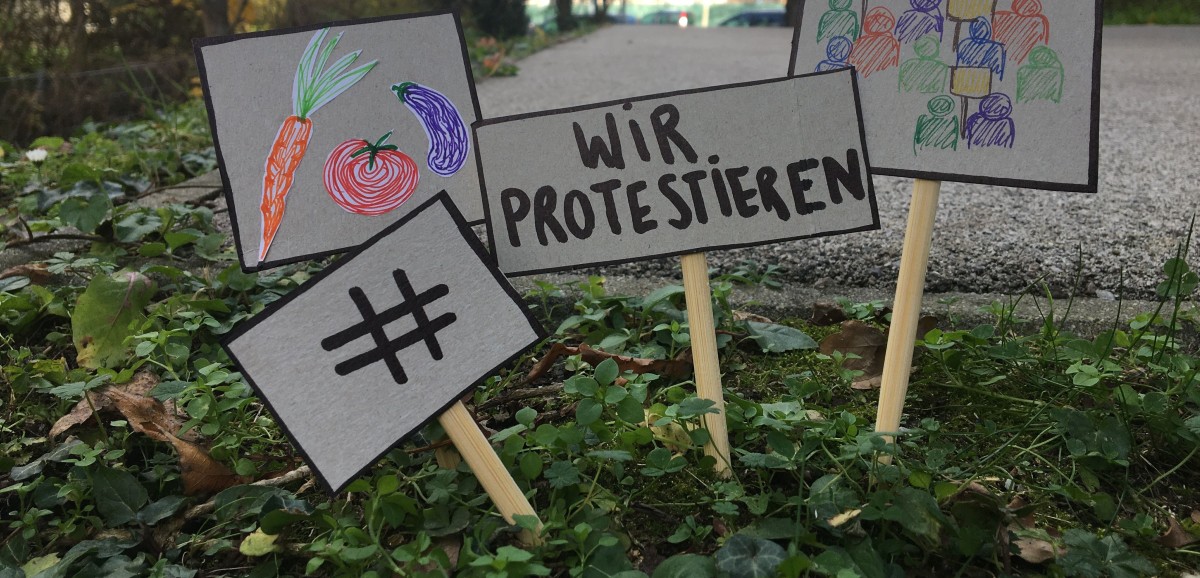 : Wo protestieren? © Isi Steinkellner