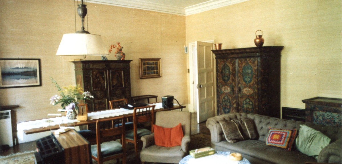 : Freud‘s Dining Room, 1980er Jahre, © Freud Museum London