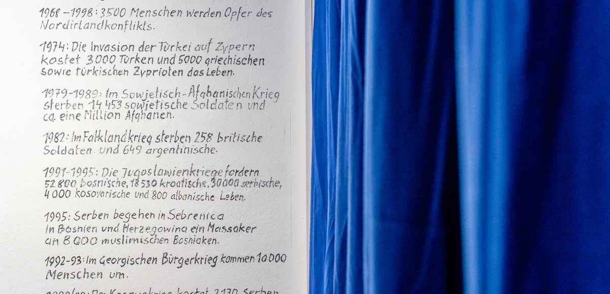 : Die letzten Europäer. Jüdische Perspektiven auf die Krisen einer Idee. Ausstellungsansicht im Volkskundemuseum Wien. Foto: kollektiv fischka / kramar