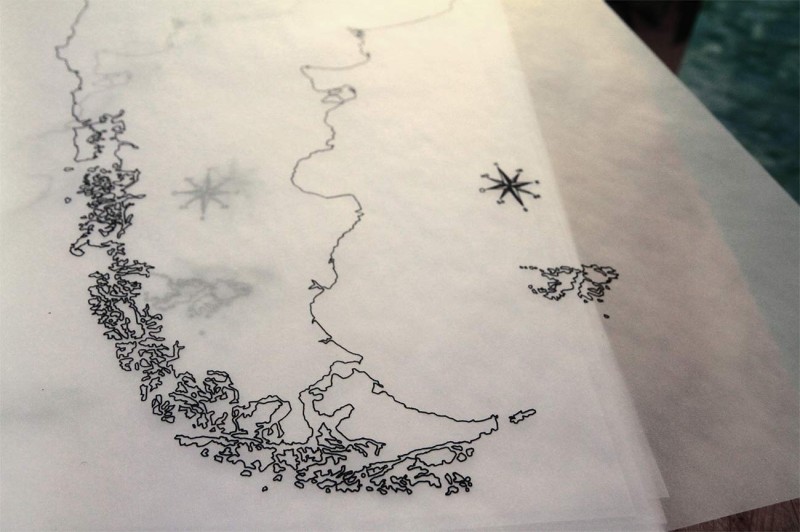 : Džin, zapisničar i egzotični pejzaž, 2016, instalacija, fotografija: Isidora Krstić